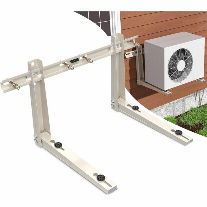 Mounting Bracket for Mini Split Ductless Air Conditioner Condensing Unit 7000 BTU to 24000 BTU | United Portable Buildings Product Image