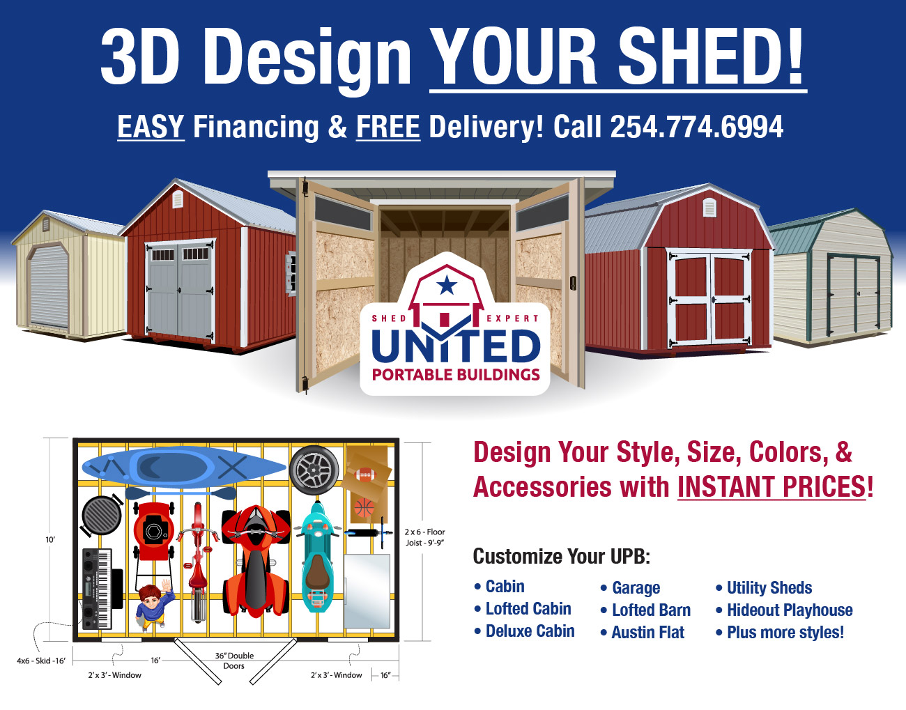 United Portable Buildings News