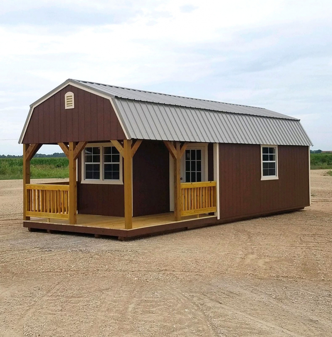 Deluxe Lofted Cabin United Portable