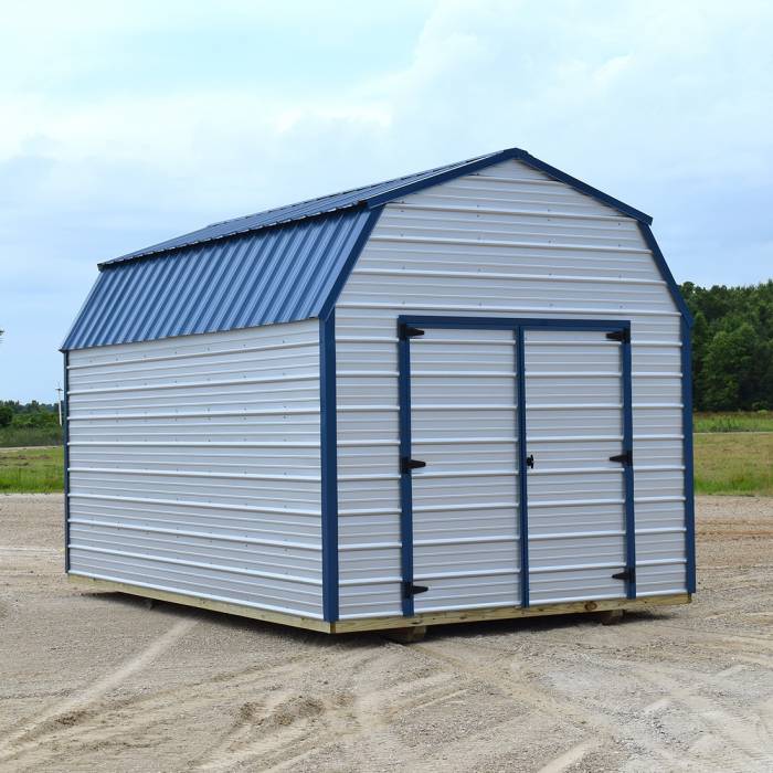 Metal Lofted Barn