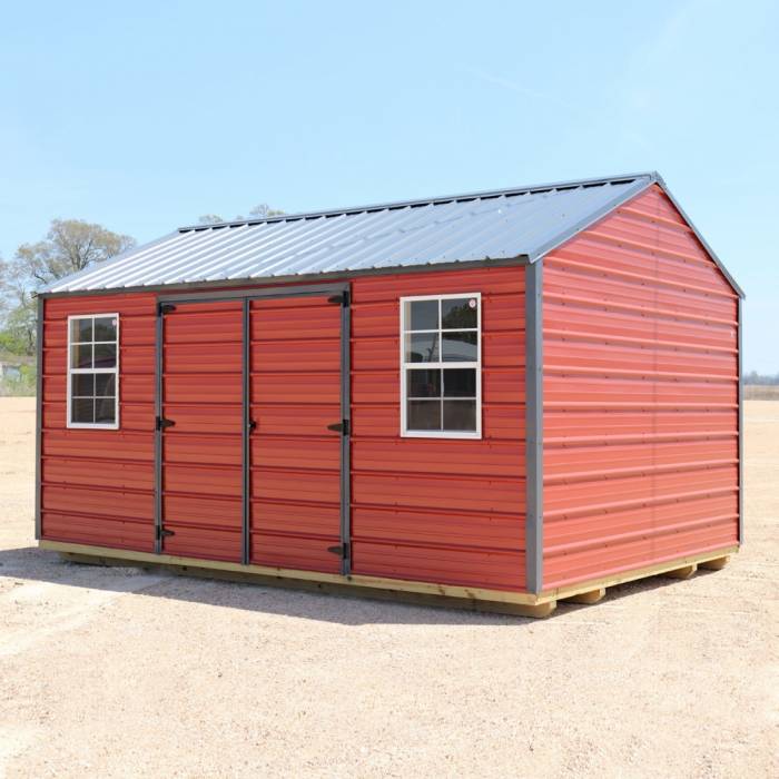 Buy United Portable Buildings: Metal Side Utility 