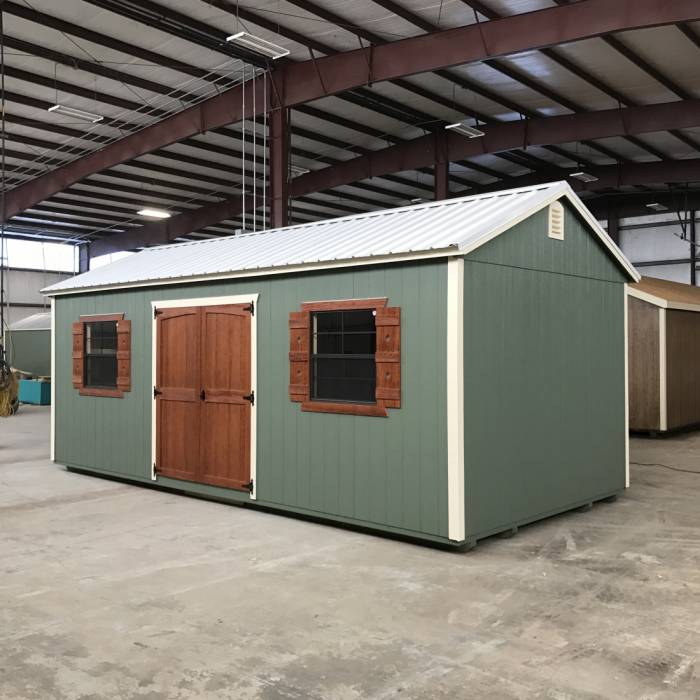 Buy United Portable Buildings: Side Utility 