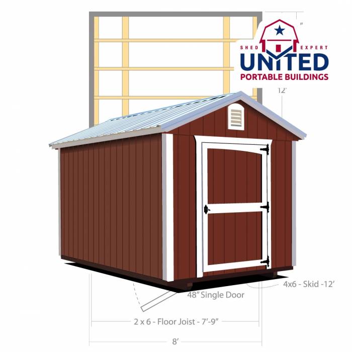 Utility | RAD Portable Buildings Product Image
