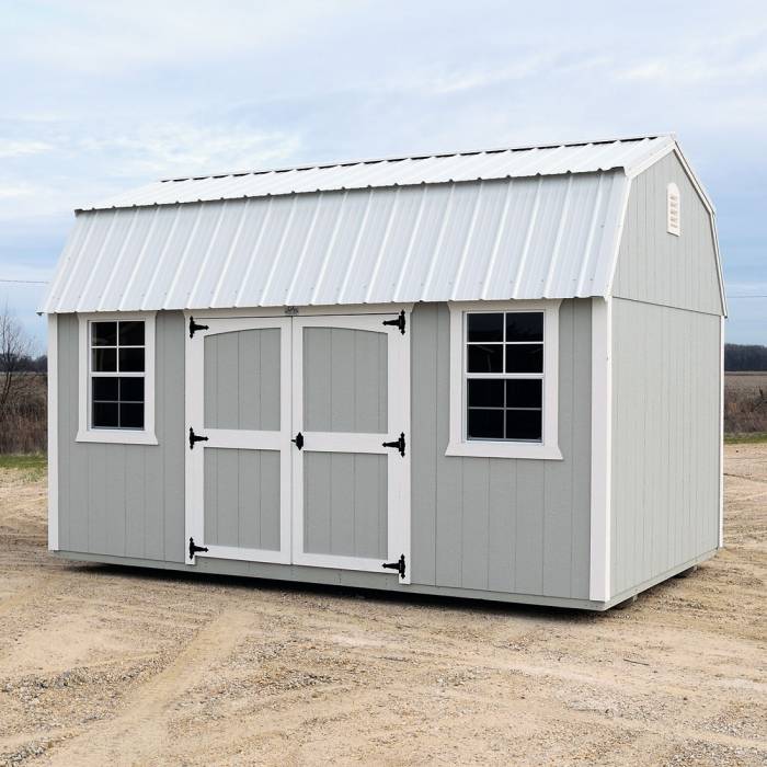 Side Lofted Barn